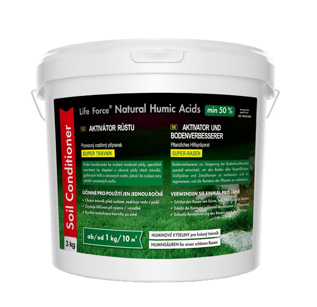 Natural Humic Acids pro super gazon_3 kg